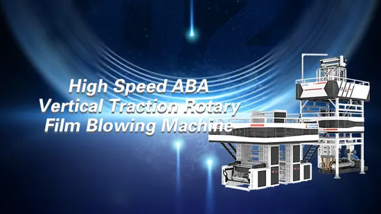 Ab 2 Layers Courier Bag Film Blowing Machine Blown Film Machine with Cooler