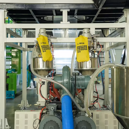 Ab 2 Layers Courier Bag Film Blowing Machine Blown Film Machine with Cooler