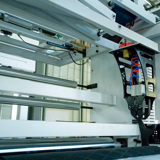 Ab 2 Layers Courier Bag Film Blowing Machine Blown Film Machine with Cooler